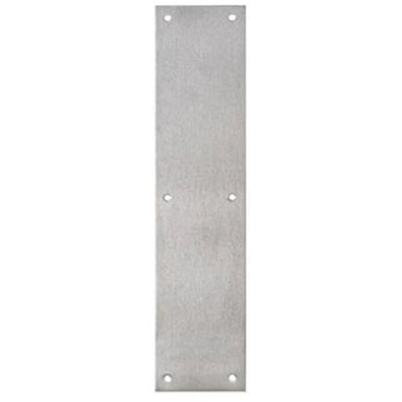 Perfectpatio DT100072 3.5 in. x 15 in. Satin Stainless Steel Push Plate PE698865